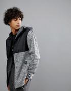 Billabong Transition Fleece Jacket In Gray - Black