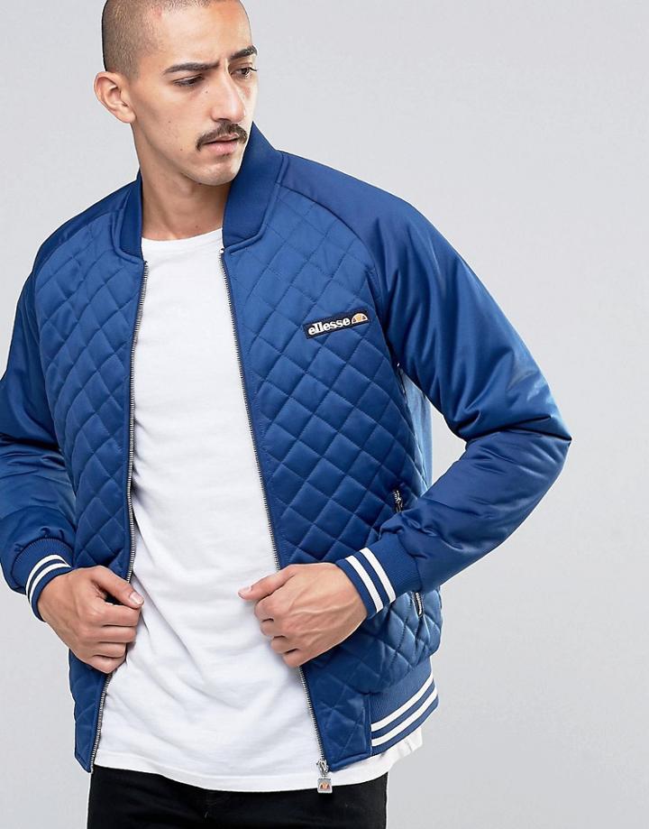 Ellesse Bomber Jacket - Navy