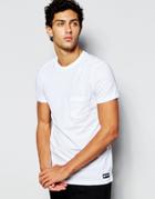 Element T-shirt With Single Pocket - White