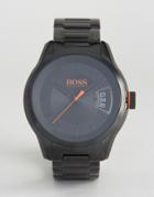Boss Orange By Hugo Boss Hong Kong Sport Bracelet Watch In Black 1550005 - Black