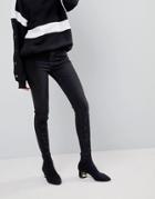 New Look Black Gemstone Embellished Skinny Jean - Black
