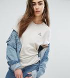 Le Coq Sportif Exclusive To Asos Tricolor T-shirt In Neutrals - Multi