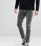 Liquor N Poker Corduroy Stretch Casual Pants-black