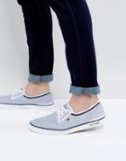 Tommy Hilfiger Harrington Chambray Sneakers - Blue