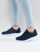Loyalty & Faith Diver Sneakers In Navy - Blue