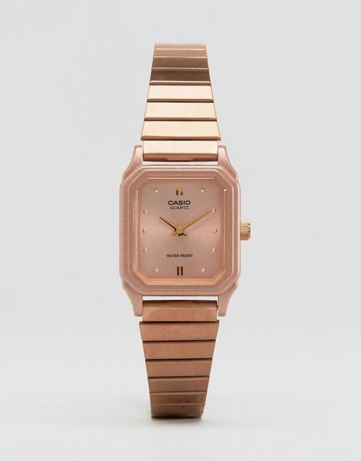 Casio Vintage Style Watch Lq-400r-5aef Lq-400r-5aef - Copper