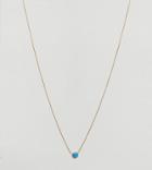Orelia Gold Plated Opal Stone Ditsy Necklace - Gold