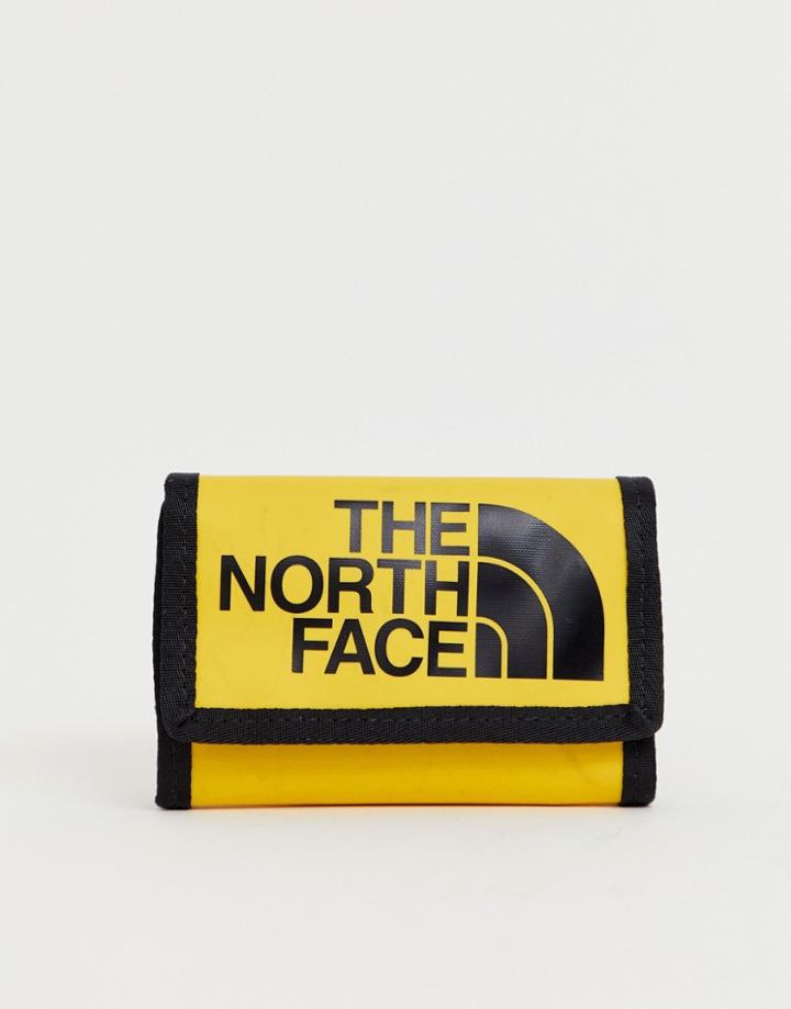 The North Face Base Camp Wallet In Yellow