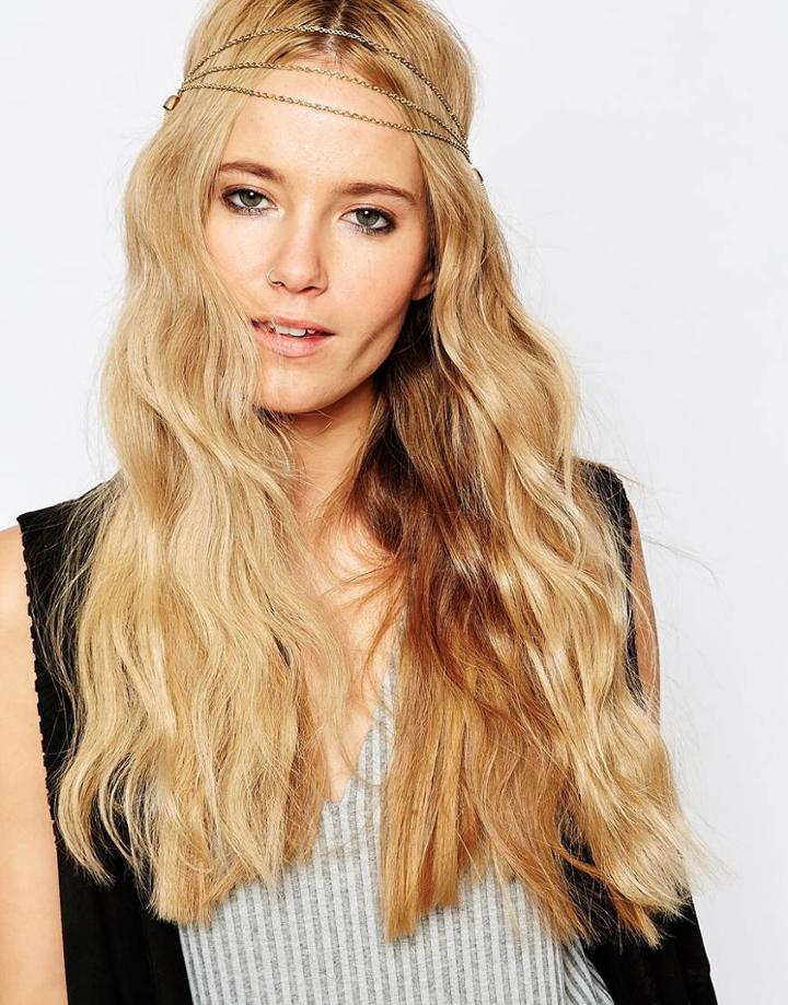 Pieces Danilue Headpiece - Gold