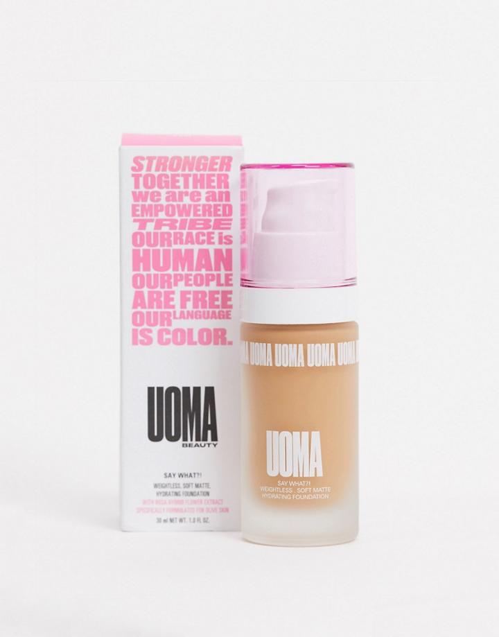 Uoma Beauty Say What? Soft Matte Foundation Honey Honey-neutral