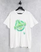 Vintage Supply Brainwash Ultra Print T-shirt In White