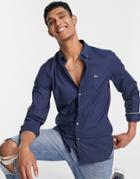 Lacoste Long Sleeve Shirt-navy