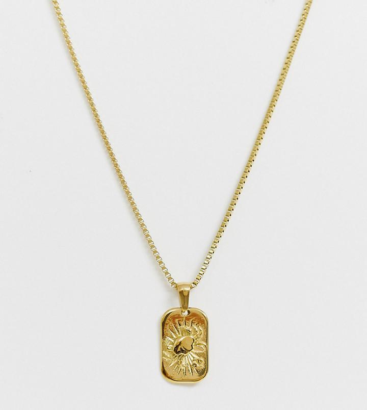 Image Gang Gold Filled Cancer Star Sign Pendant Necklace