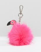 Skinnydip Flamingo Bag Charm - Pink