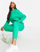 Asos 4505 Icon Ultimate Sweatpants In Brushback-green