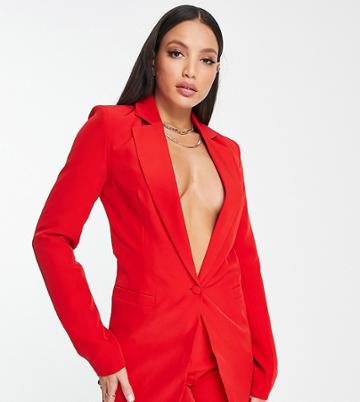 Unique21 Tall Blazer In Red
