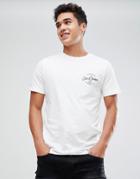 Jack & Jones Originals T-shirt With Chest Branding - White