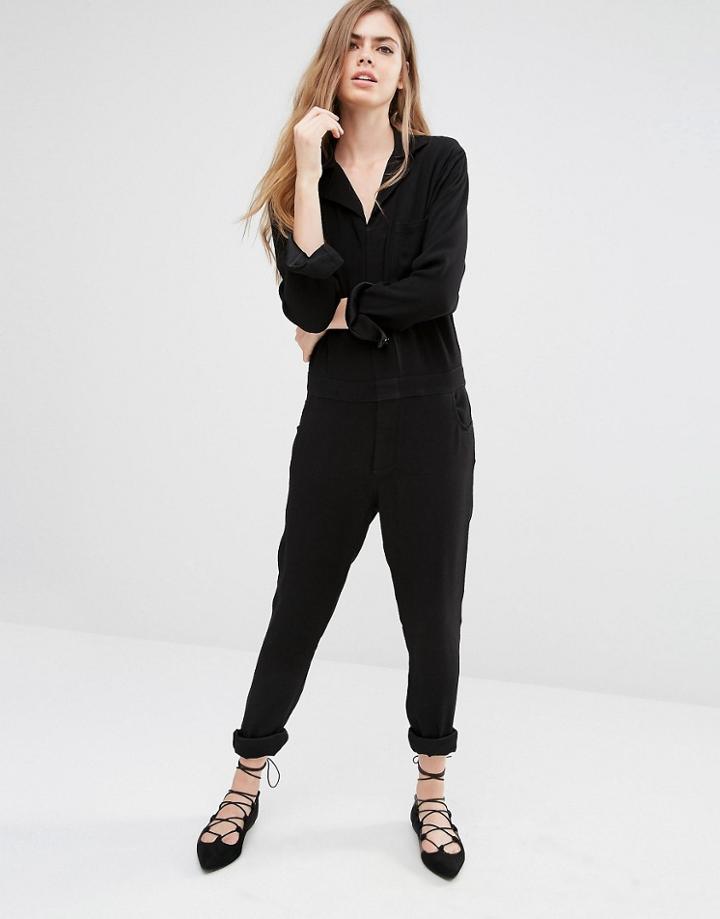 Ba & Sh Hadison Relaxed Jumpsuit - Black