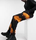 Reclaimed Vintage Inspired Acid Wash Sweatpants In Black