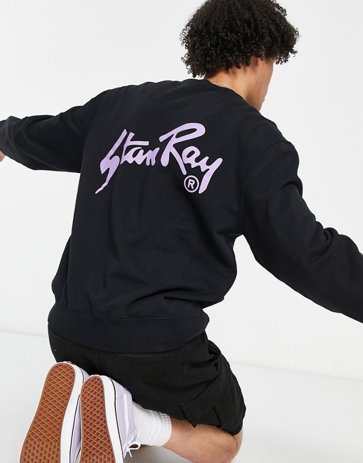 Stan Ray Logo Sweatshirt In Black