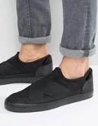 Aldo Gornall Neopreen Slipon Trainers - Black