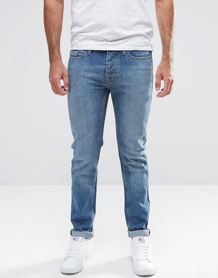 Ldn Dnm Spray On Jean Vintage Rinse Wash - Blue