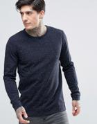 Minimum Fleck Knit Sweater - Navy