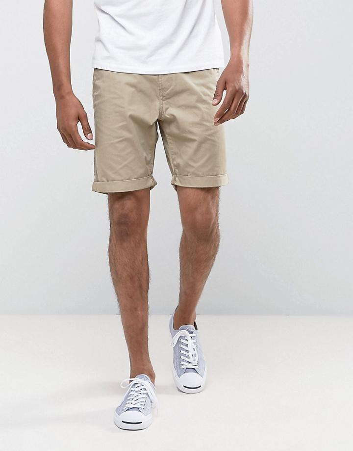 Tom Tailor Chino Shorts - Beige