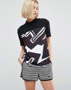 Clover Canyon Warrior Weave Woven Draey Top - Multi