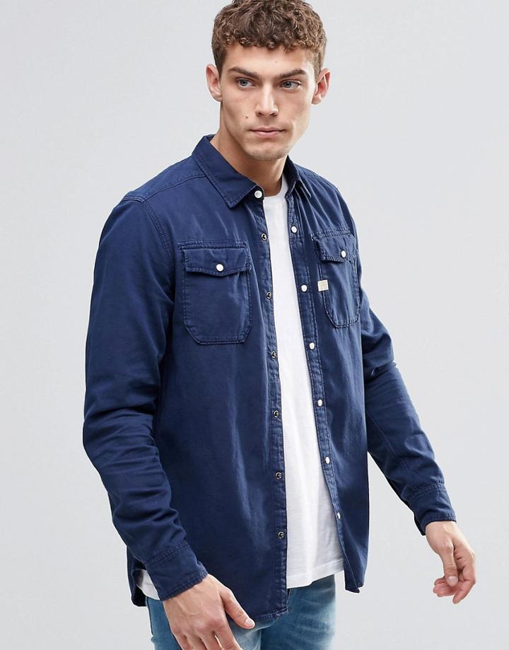 G-star Landoh Denim Shirt - Sartho Blue
