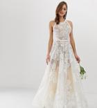 Bronx & Banco Exclusive Fiora Embellished Bridal Gown - White