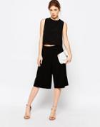 Traffic People Culottes - Black