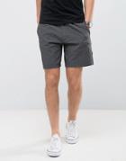 Abercrombie & Fitch Beach To Bar Short In Tonal Stripe Gray - Red