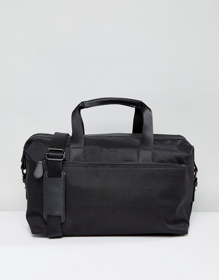 Ted Baker Carryall Wood In Black - Black