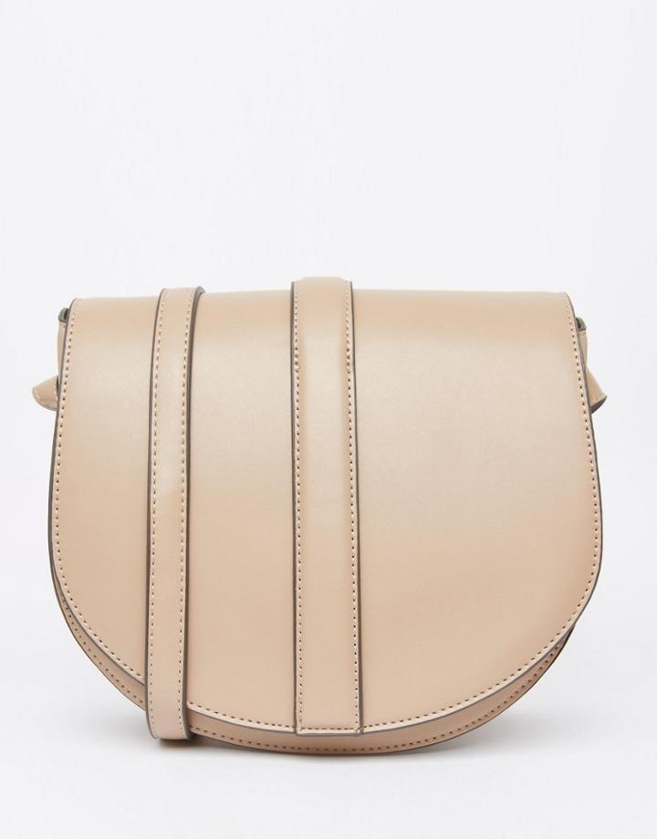 Warehouse Clean Saddle Bag - Taupe