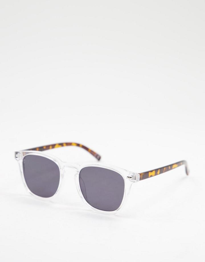 Jeepers Peepers Women's Square Sunglasses In Clear