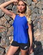 Asos 4505 Vest With Open Side Detail-blues