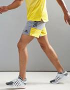 Adidas Training Woven Shorts In Gray Br3739 - Gray