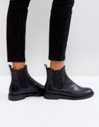 Vagabond Amina Chelsea Boots In Black Leather