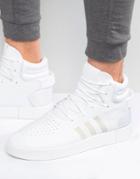 Adidas Originals Tubular Invader Sneakers In White S87194 - White