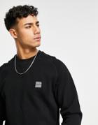 Boss Westart Crew Neck Sweatshirt In Black