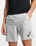 Nike Running Wild Run 7 Inch Shorts In Light Gray-grey