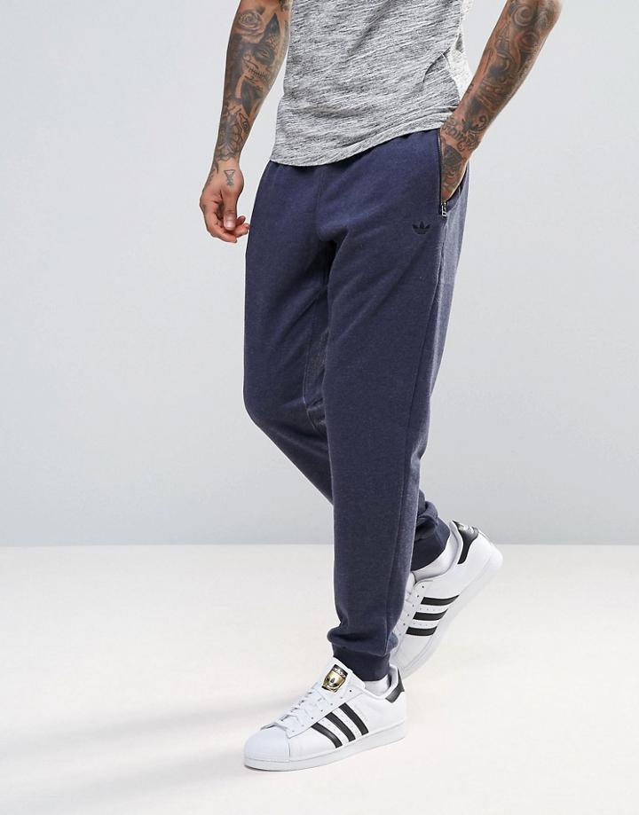 Adidas Originals Slim Fit Joggers - Navy