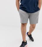 Asos Design Plus Jersey Skinny Short In Gray - Gray