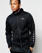 Kappa Track Jacket With Sleeve Zips - Black