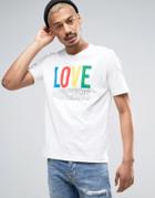 Love Moschino Multi Logo T-shirt - White