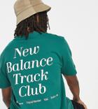 New Balance Track Club Back Print T-shirt In Green