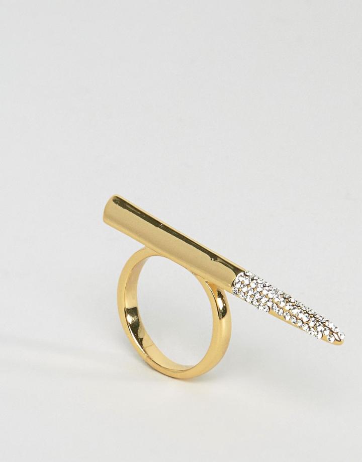Cc Skye Stiletto Ring - Gold