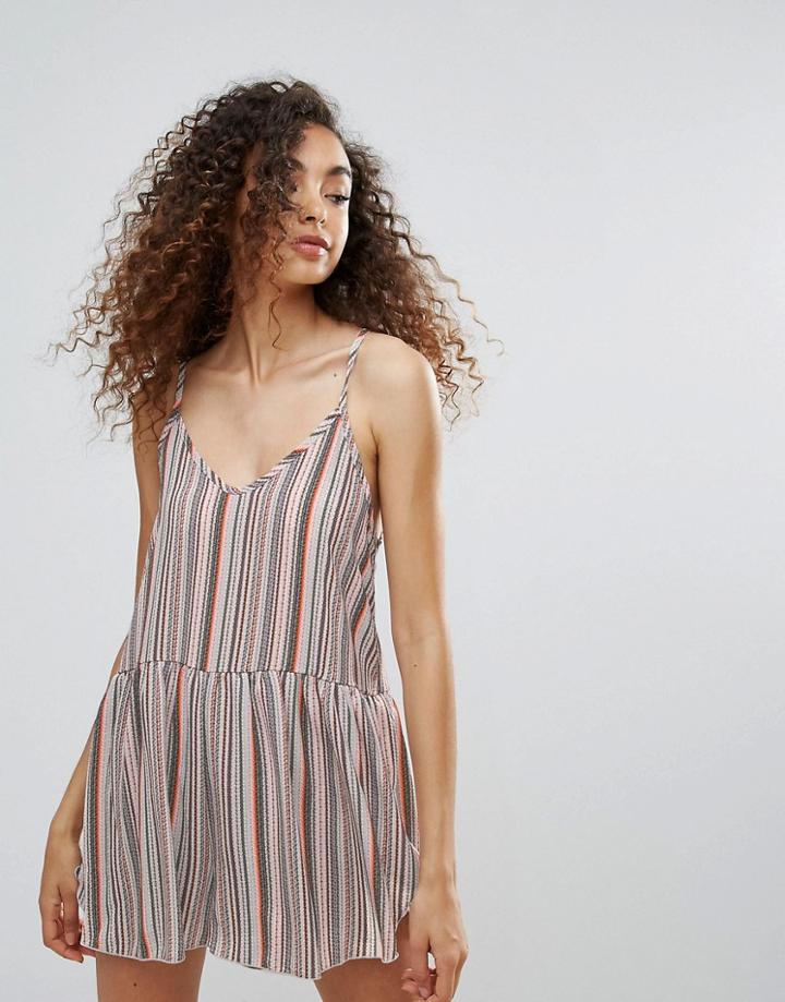 D.ra Calvin Stripe Romper - Multi