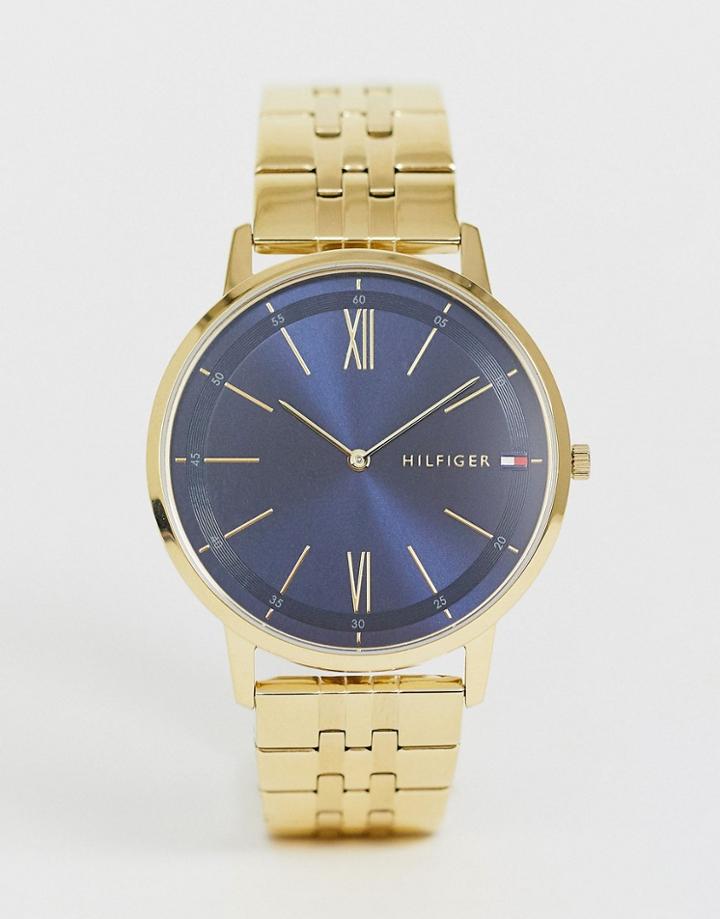 Tommy Hilfiger Cooper Bracelet Watch In Gold 41mm